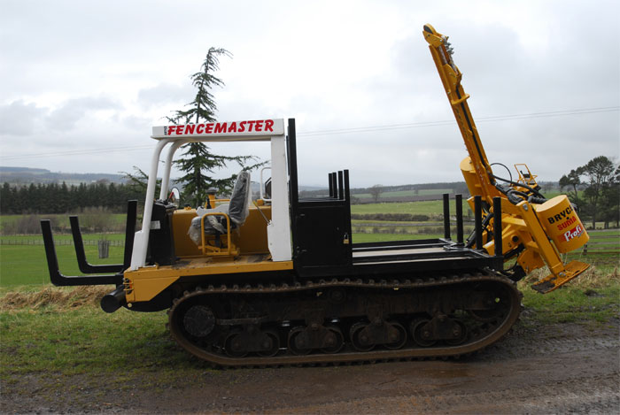 Tracked Fencing Machine