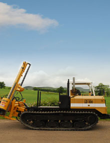 Tracked Fencing Machine