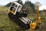 Fencemaster - In this instance I was driving the machine myself however a remote handheld joystick can be used to control the machine on any terrain which is steep or risky.