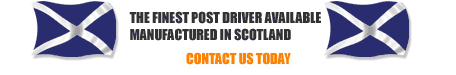 finest post driver available manufactured in scotland