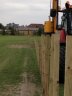 Foxton - Precision down the fence line - courtesy of Nick Foxton.